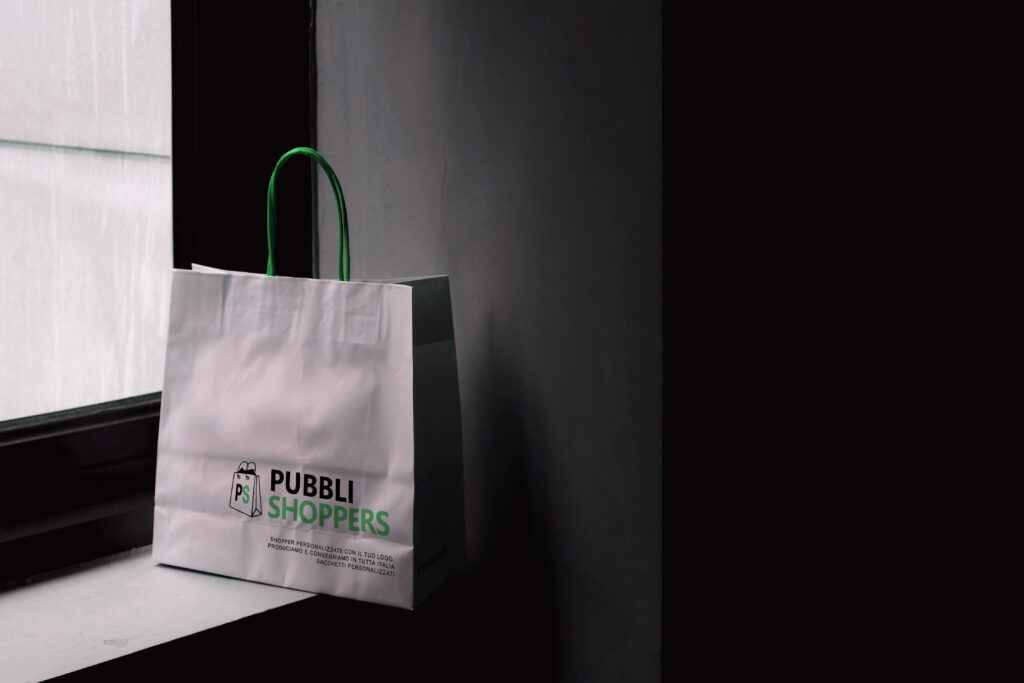 Pubblishoppers, produzione sacchetti di carta personalizzati dal 2001
