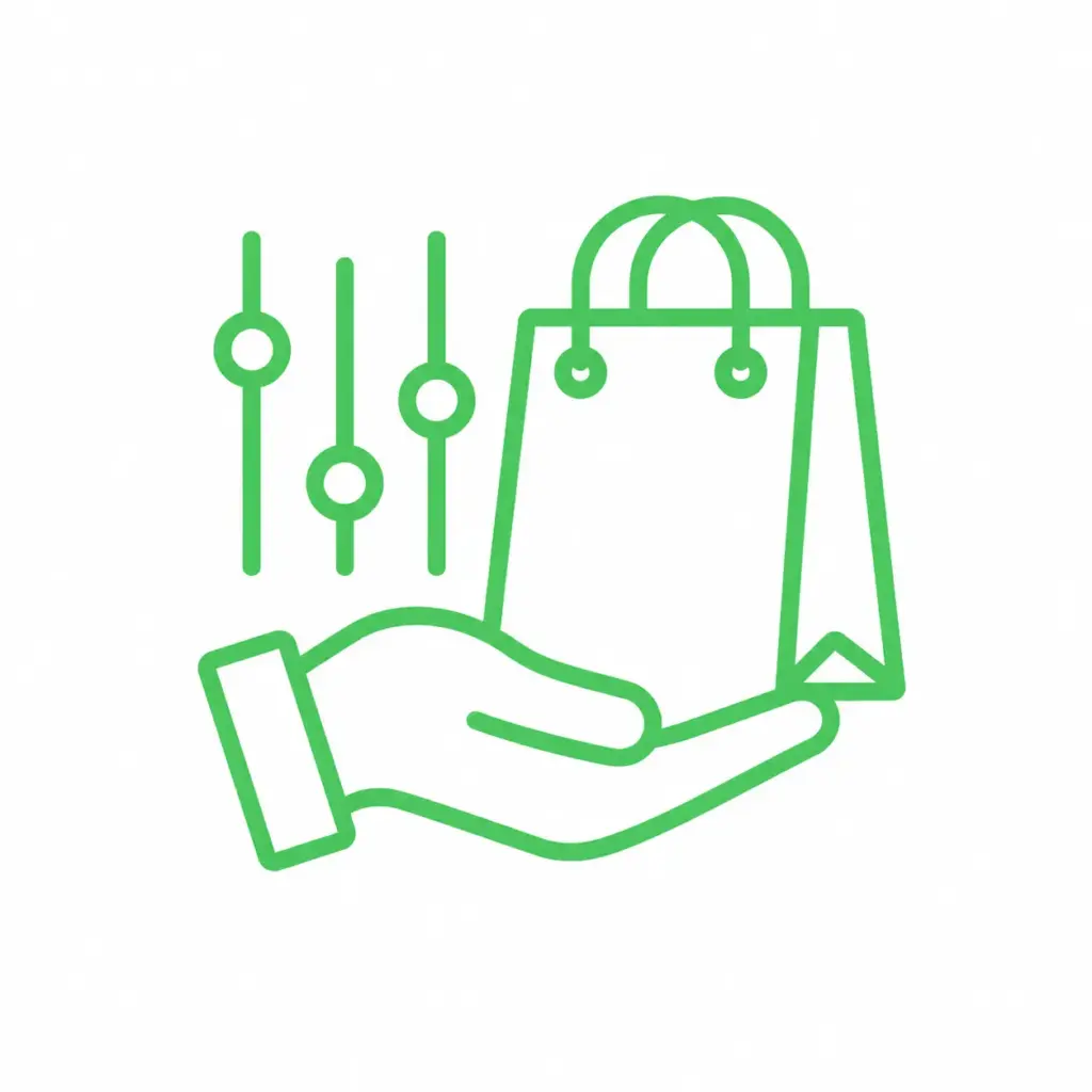 Configura il tuo sacchetto personalizzato sulla scheda prodotto - Pubblishoppers