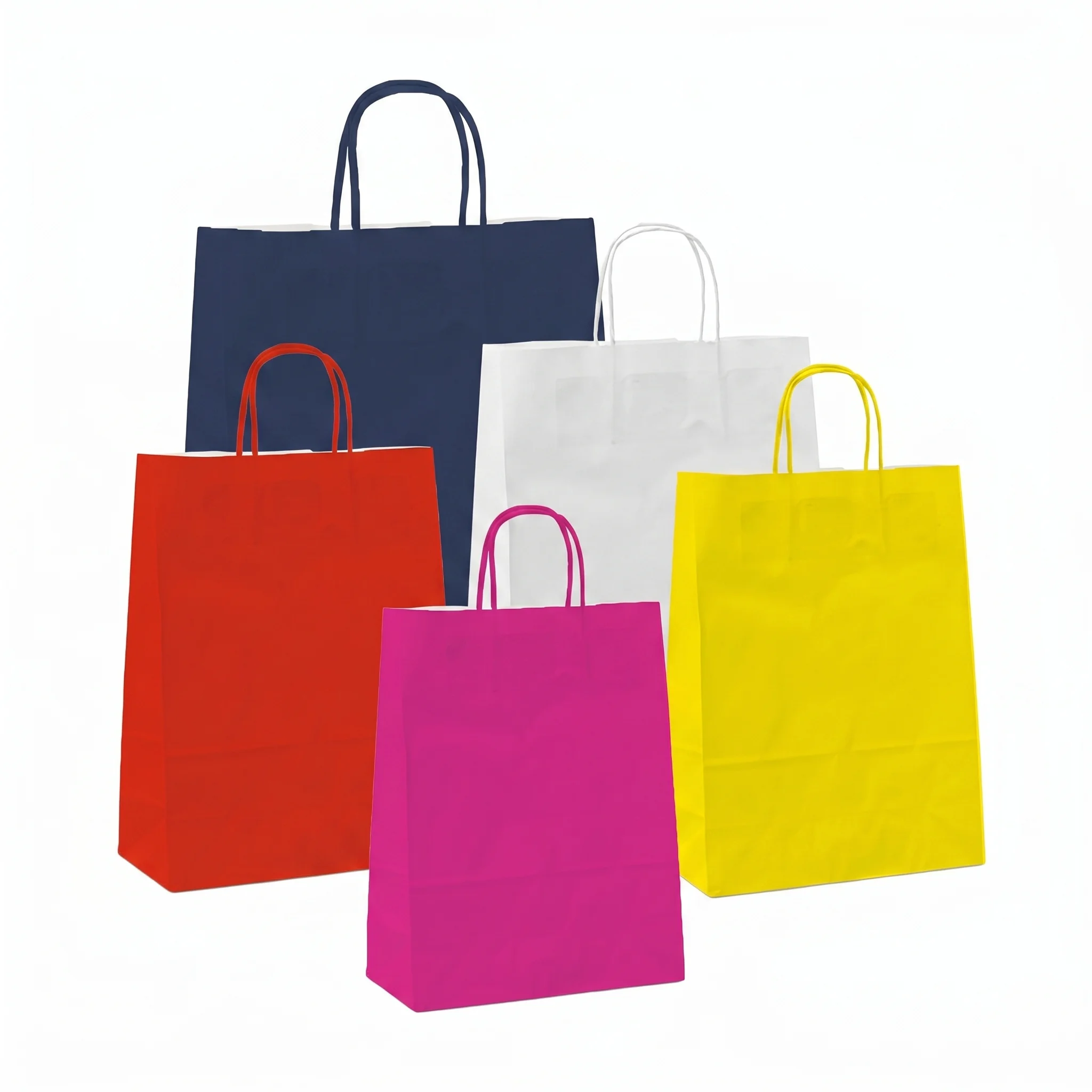 Shopper personalizzati con manico cordino ritorto - Pubblishoppers