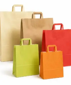 Sacchetti, Shopper e Buste Manico Piattina Personalizzati